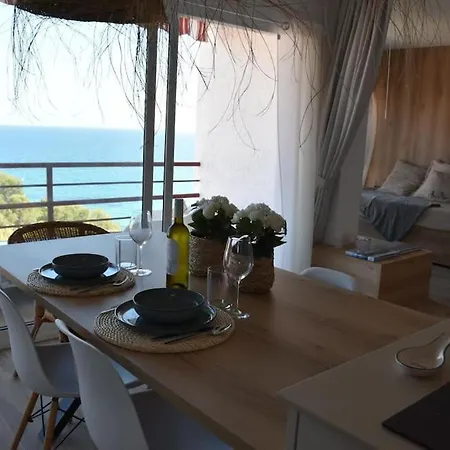 Precioso Apto Miami Primera Linia Playa Cala De Sirenas, Con Wifi Y Netflix, Adecuado Teletrabajar Miami Playa